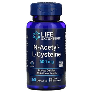 N-Acetyl L-Cysteine supplement bottle