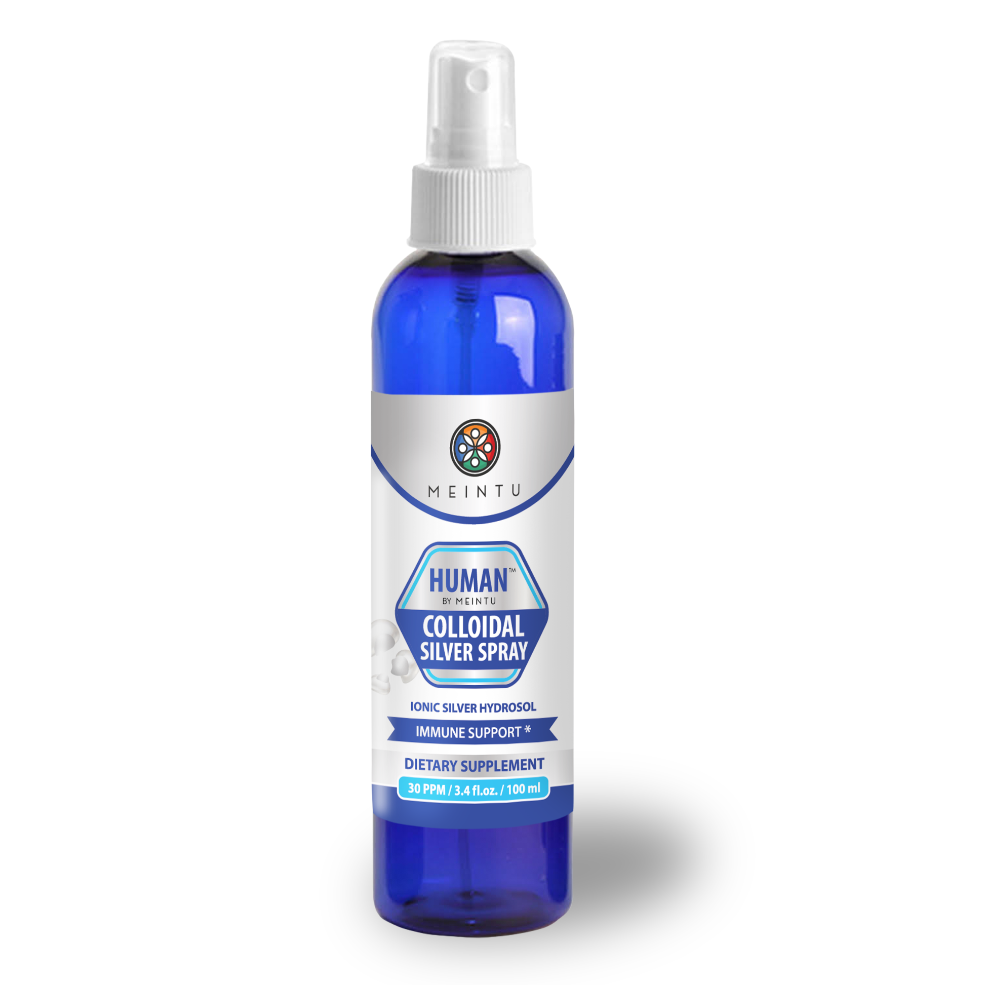 Colloidal Silver 30PPM – 100ml TSA-Approved Travel Spray for Immune Support