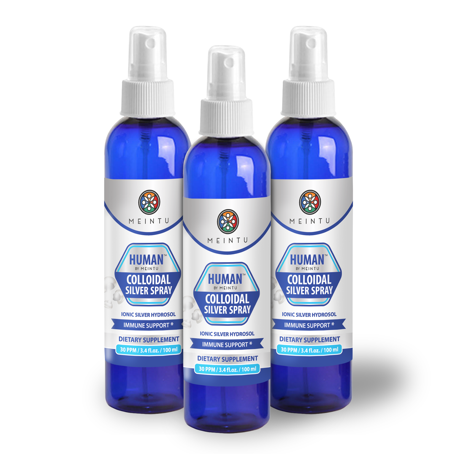 Colloidal Silver 30PPM – 100ml TSA-Approved Travel Spray for Immune Support
