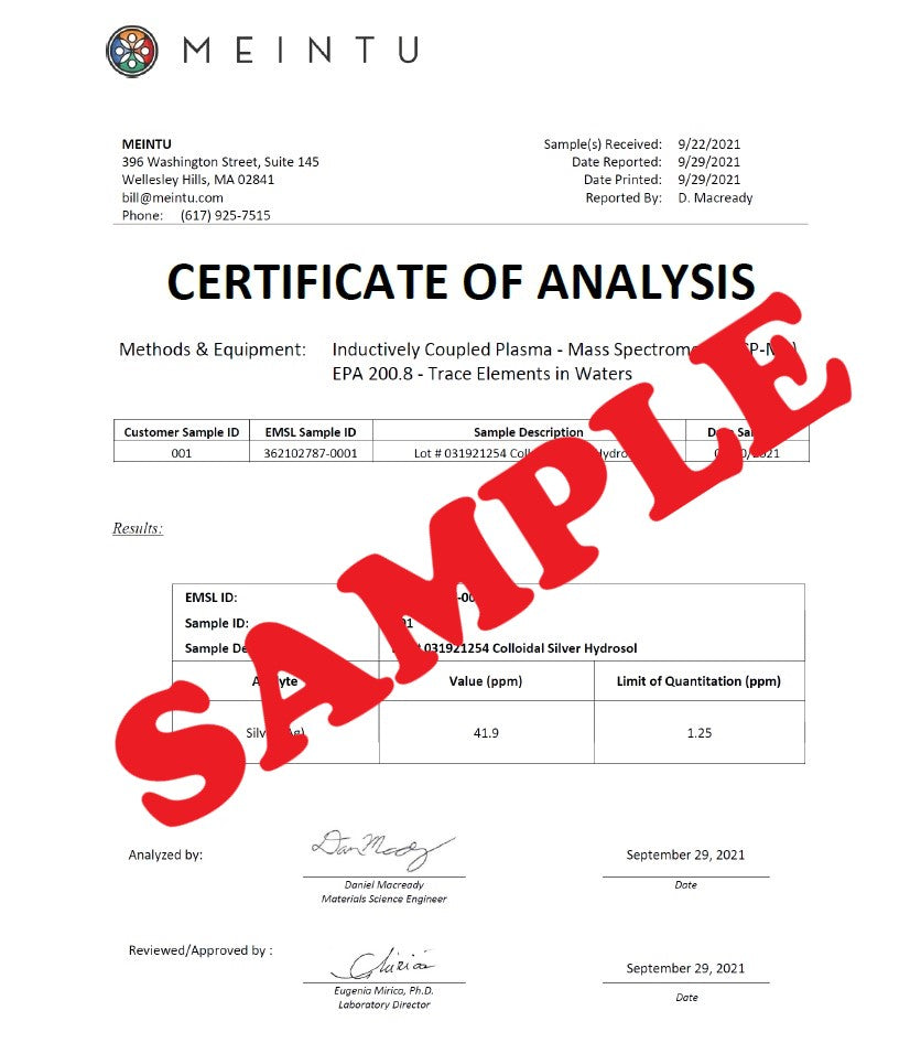 Colloidal Silver 30PPM – 100ml TSA-Approved Travel Spray for Immune Support