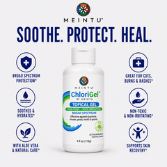 MEINTU ChloriGel™ 250PPM Chlorine Dioxide Gel.