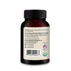 PowerXV Mushroom Complex Capsules- 15 Mushroom Blend Supplements Including Chaga, Lions Mane, Cordyceps- Organic Mushroom Capsules for Focus and Energy- Immunity Boost Mushroom Pills- 60 Capsules