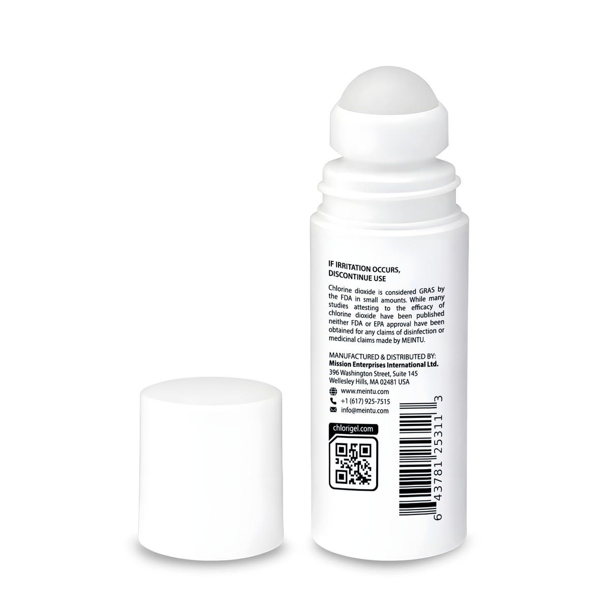 Chlorine Dioxide Gel Deodorant