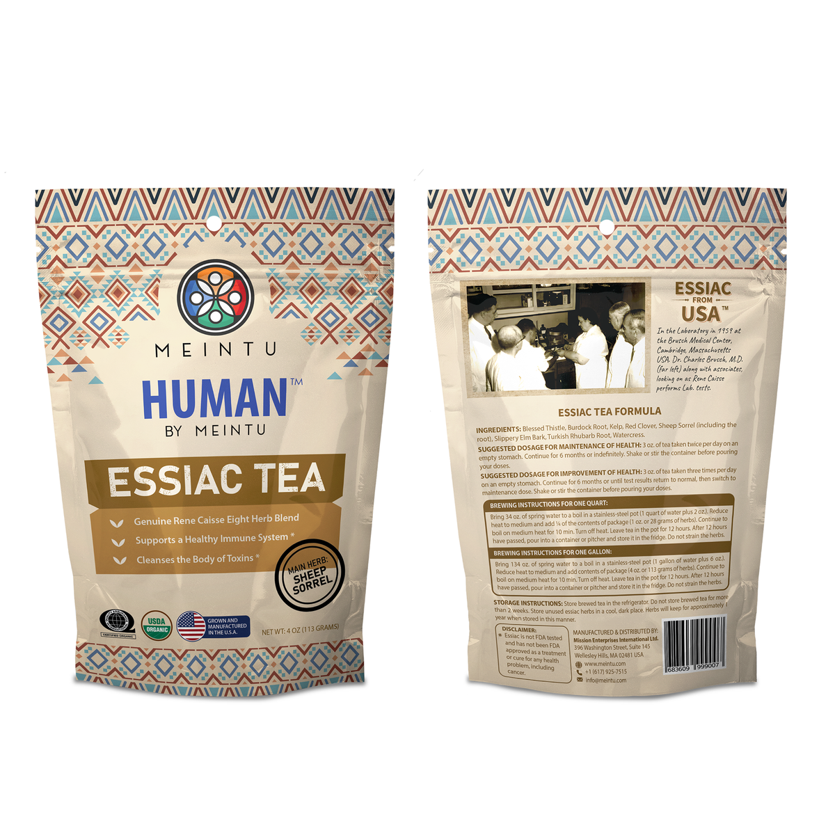 Organic Essiac 8-Herb Powder