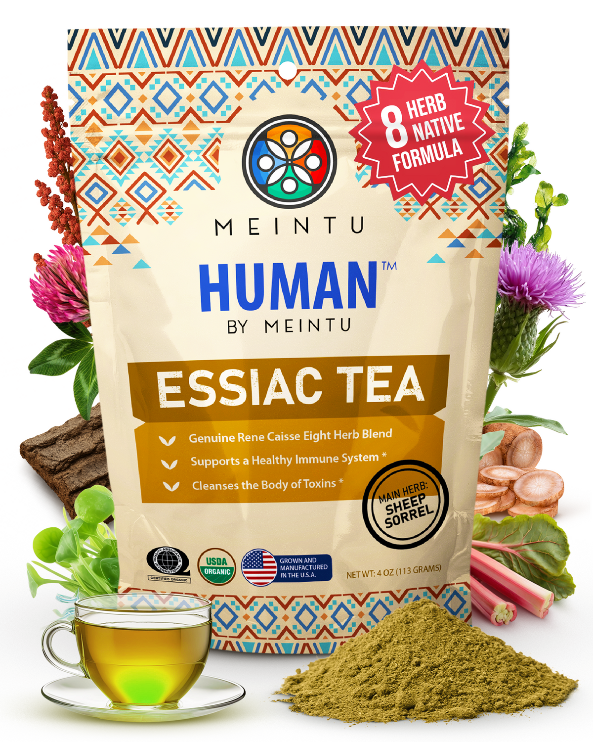 Organic Essiac 8-Herb Powder