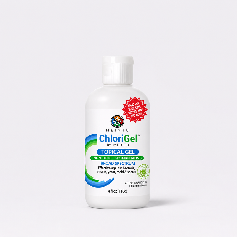 MEINTU ChloriGel™ 250PPM Chlorine Dioxide Gel.