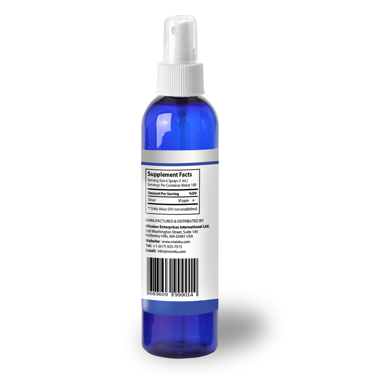 Colloidal Silver 30PPM Spray